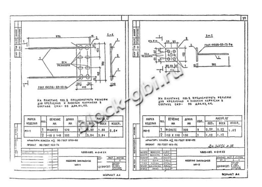 Диафрагма жесткости 1ДП 56.33 Диафрагма жесткости 1ДП 56.33