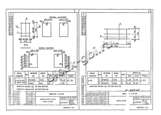 Диафрагма жесткости 1ДП 56.33 Диафрагма жесткости 1ДП 56.33