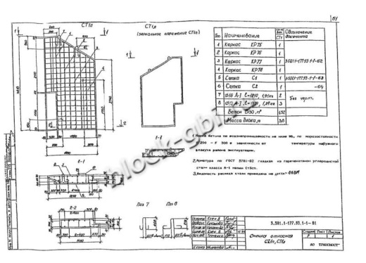 Стенка откосная СТ1л