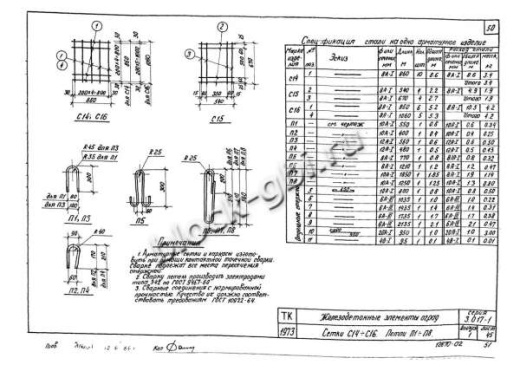 Фундамент Ф2к