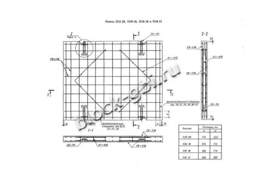 Плита 1П30-18-10