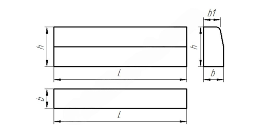 Камень бортовой БР100.30.18