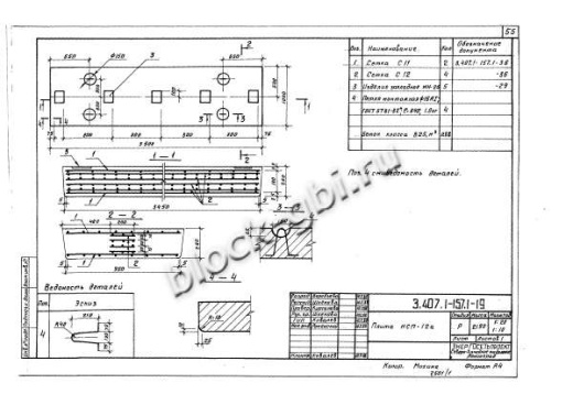 Плита НСП-12а