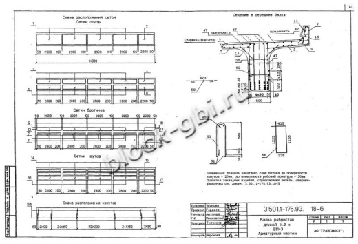 Балка мостовая Б 1.143-3К4