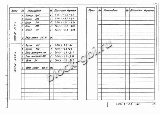 Плита ПК 27.12-6 Плита ПК 27.12-6