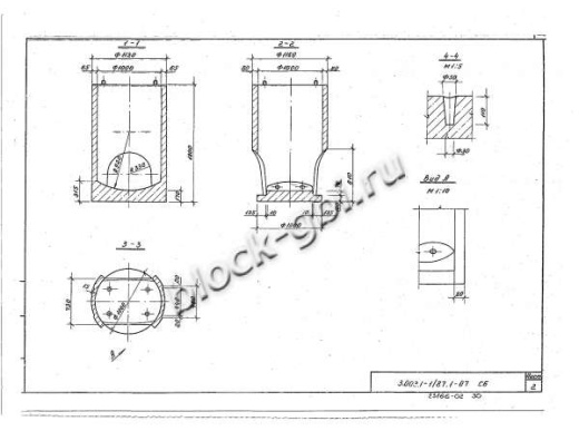 Рабочая камера колодца РКЛК10