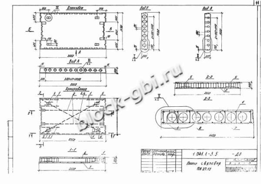 Плита ПК 27.15-4 Плита ПК 27.15-4