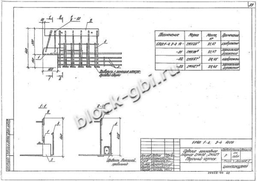 Ригель 1РОР 6.56-а