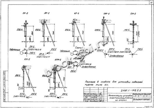 Анкерная концевая опора А10-2 Анкерная концевая опора А10-2