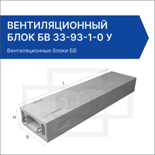 Вентиляционный блок БВ 33-93-1-0 у Вентиляционный блок БВ 33-93-1-0 у