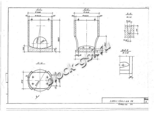 Рабочая камера колодца РКЛК12