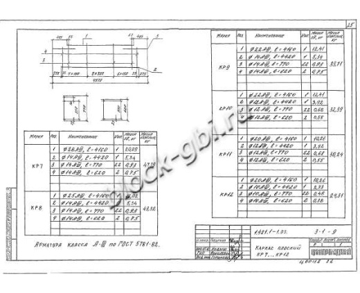 Ригель РЖ 8.52-10 Ригель РЖ 8.52-10