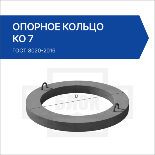 Опорное кольцо КО 7