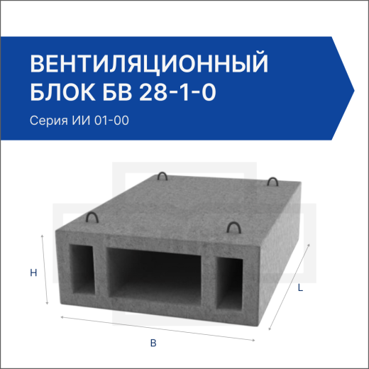 Вентиляционный блок БВ 28-1-0