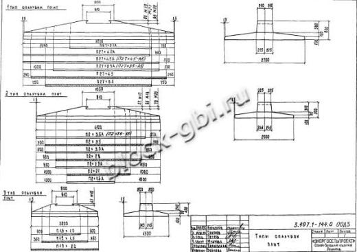 Фундамент ФП2.7х4.2-А-350