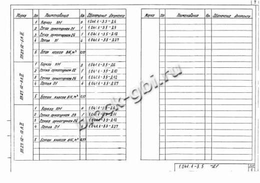 Плита ПК 27.12-6 Плита ПК 27.12-6
