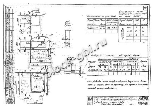 Средний блок камеры тепловой СБК 2.6-1 800x1400