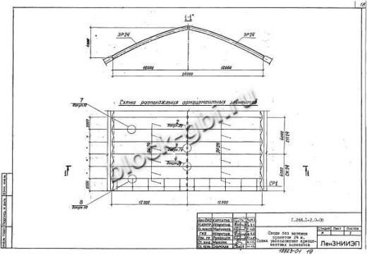 Элемент свода ЭР 24-2 Элемент свода ЭР 24-2
